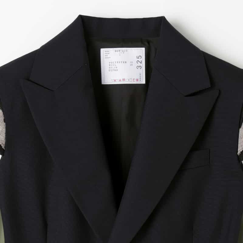 SACAI SACAI＜サカイ＞ スーチングコートベスト NAVY