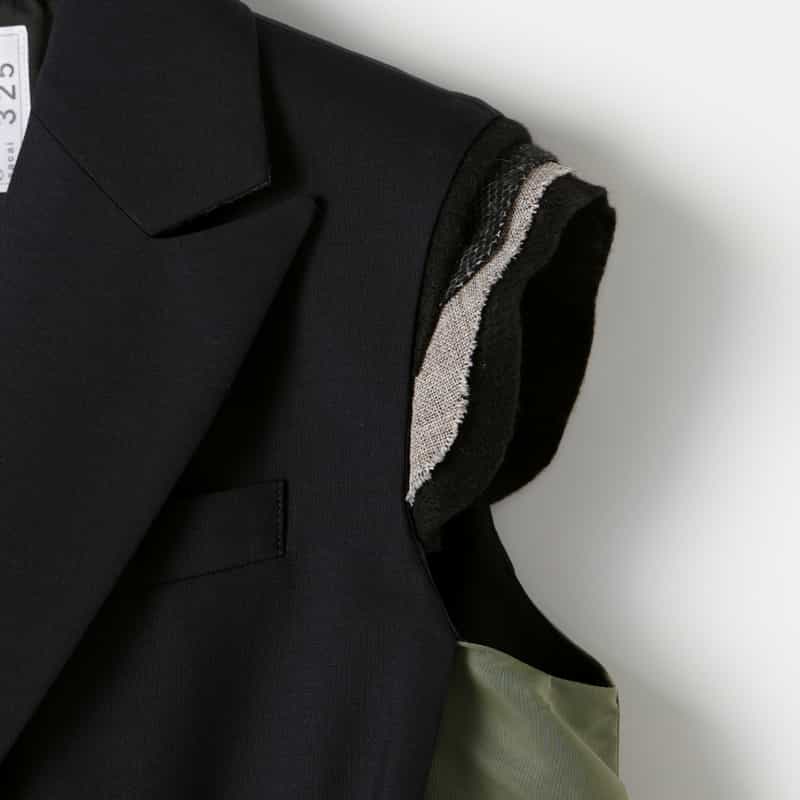 SACAI SACAI＜サカイ＞ スーチングコートベスト NAVY