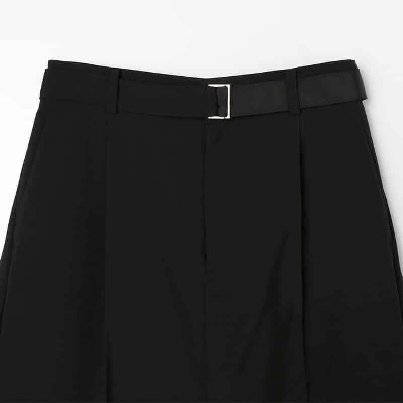 SACAI SACAI＜サカイ＞ スーチングスカート BLACK