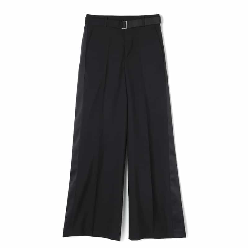 SACAI SACAI＜サカイ＞ スーチングパンツ BLACK