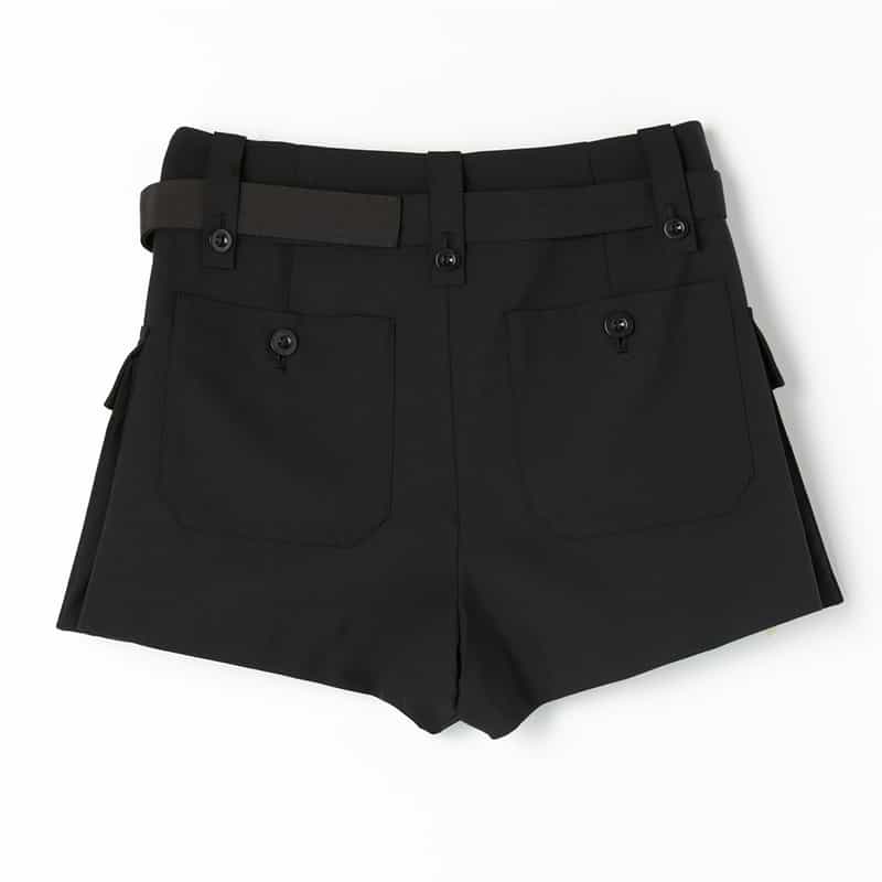 SACAI SACAI＜サカイ＞ スーチングショートパンツ BLACK