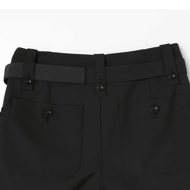 SACAI SACAI＜サカイ＞ スーチングショートパンツ BLACK