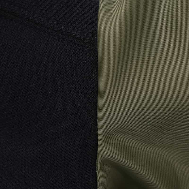 SACAI SACAI＜サカイ＞ コンビネーション ジップアップパーカー NAVY