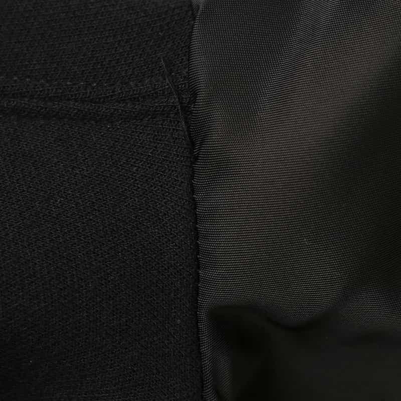 SACAI SACAI＜サカイ＞ コンビネーション ジップアップパーカー BLACK