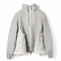SACAI＜サカイ＞ コンビネーション ジップアップパーカー