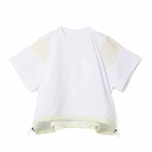 SACAI＜サカイ＞ドローコード付き コンビネーションカットソー