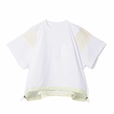 SACAI＜サカイ＞ドローコード付き コンビネーションカットソー