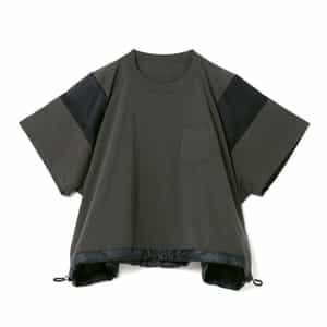 SACAI＜サカイ＞ドローコード付き コンビネーションカットソー