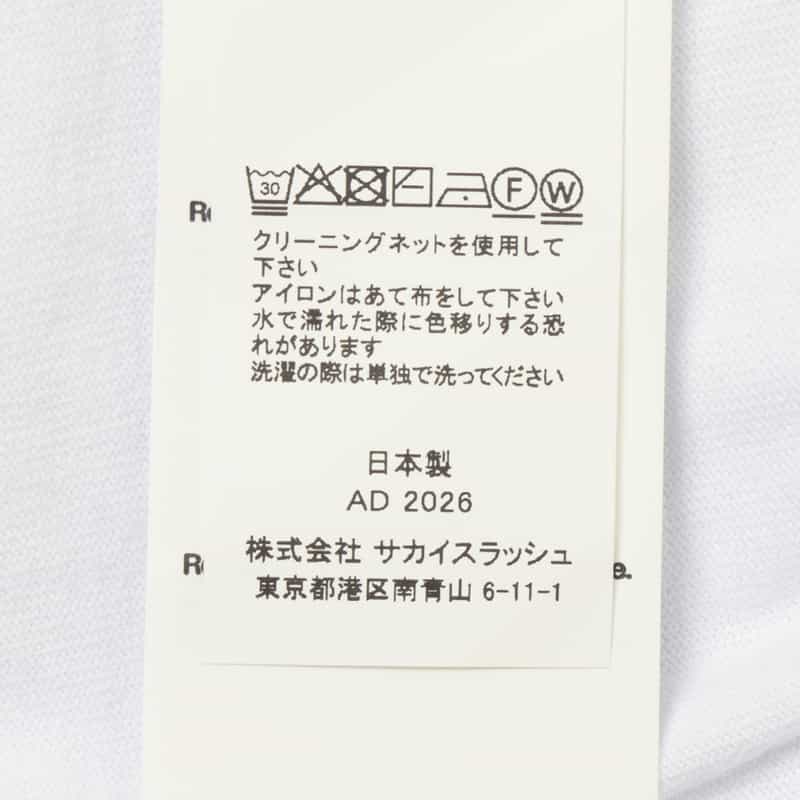 SACAI SACAI＜サカイ＞サイドスナップ カットソー WHITE