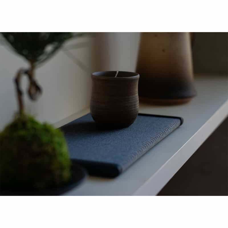 GOKAN STUDIO＜ゴカン スタジオ＞ 畳マット 波（BLACK）