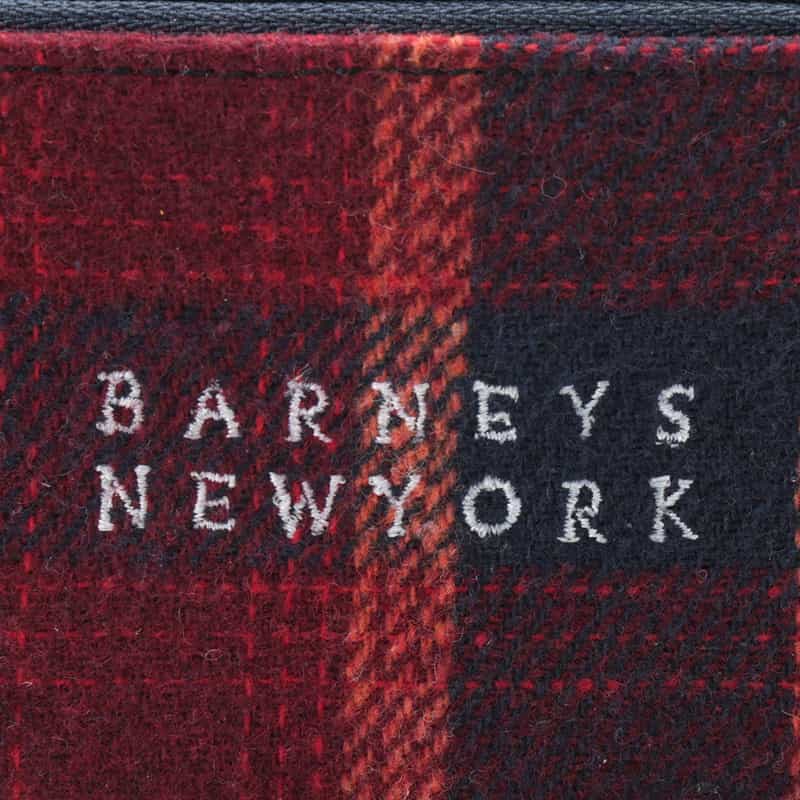 BARNEYS NEW YORK オンラインストア限定チョコレート入りポーチ （チェック柄／RED） RED