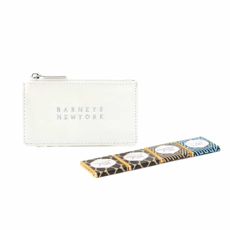 BARNEYS NEW YORK オンラインストア限定チョコレート入りポーチ （無地／WHITE） WHITE