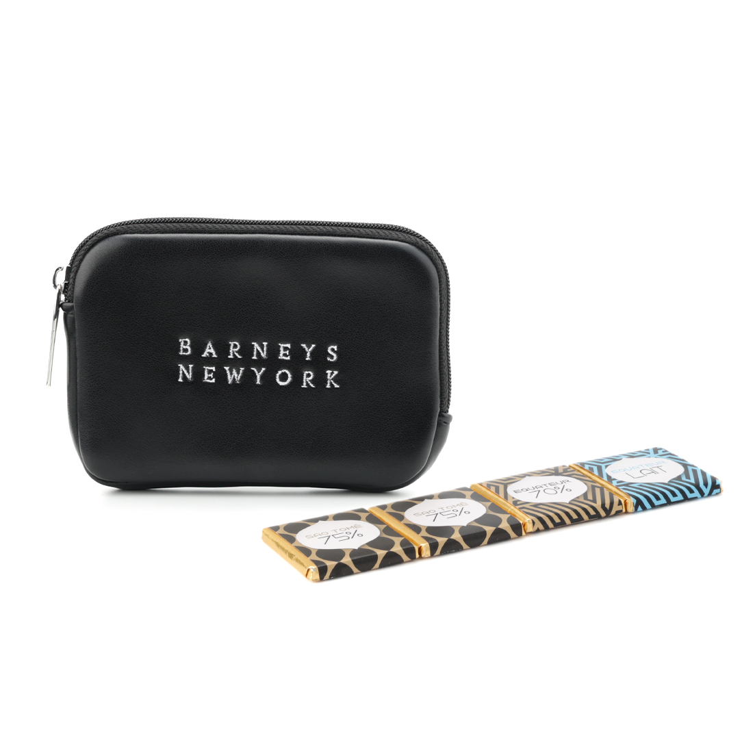 チョコレート入りポーチ (無地／BLACK)