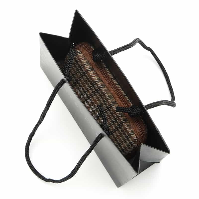 BARNEYS NEW YORK チョコレート入りポーチ (ミニチェック柄／BROWN) BROWN