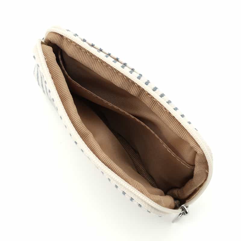 BARNEYS NEW YORK チョコレート入りポーチ (ストライプ柄／BLUE) BLUE