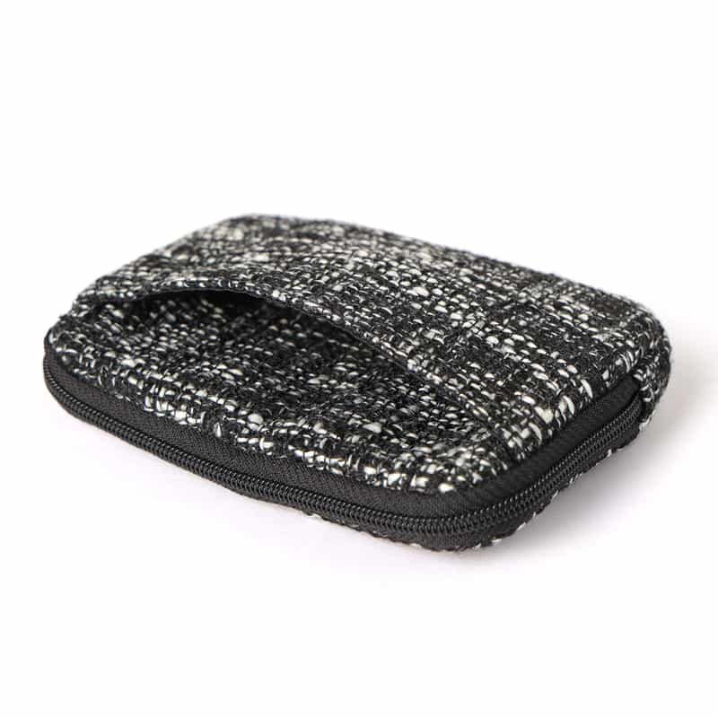 BARNEYS NEW YORK チョコレート入りポーチ (ツイード柄／BLACK) BLACK