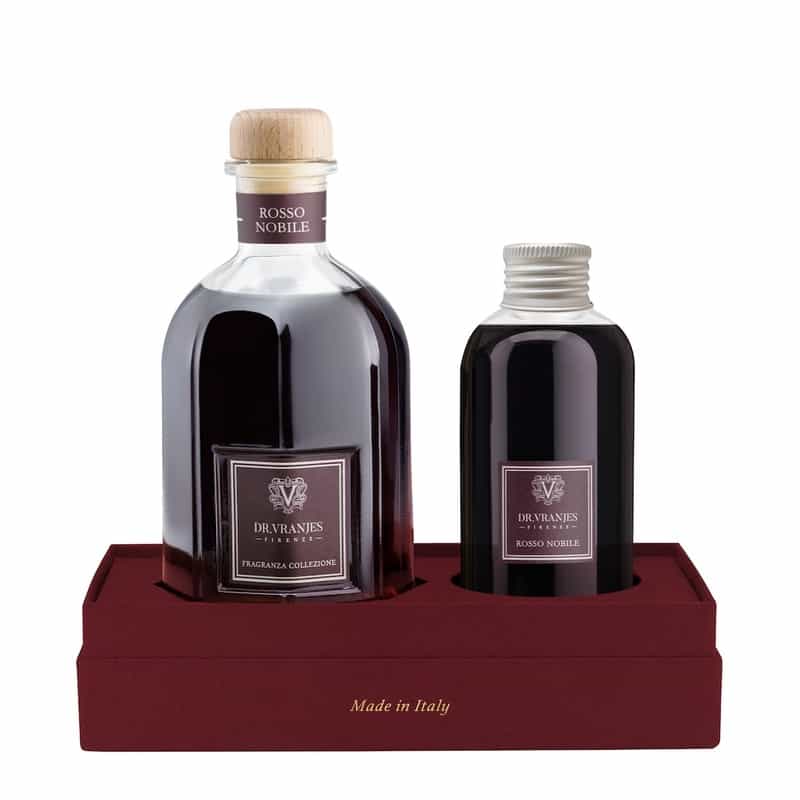 DR.VRANJES DR.VRANJES＜ドットール・ヴラニエス＞ ルームフレグランス ギフトボックスセット “ROSSO NOBILE" 250ml＋150ml NONE(0000)