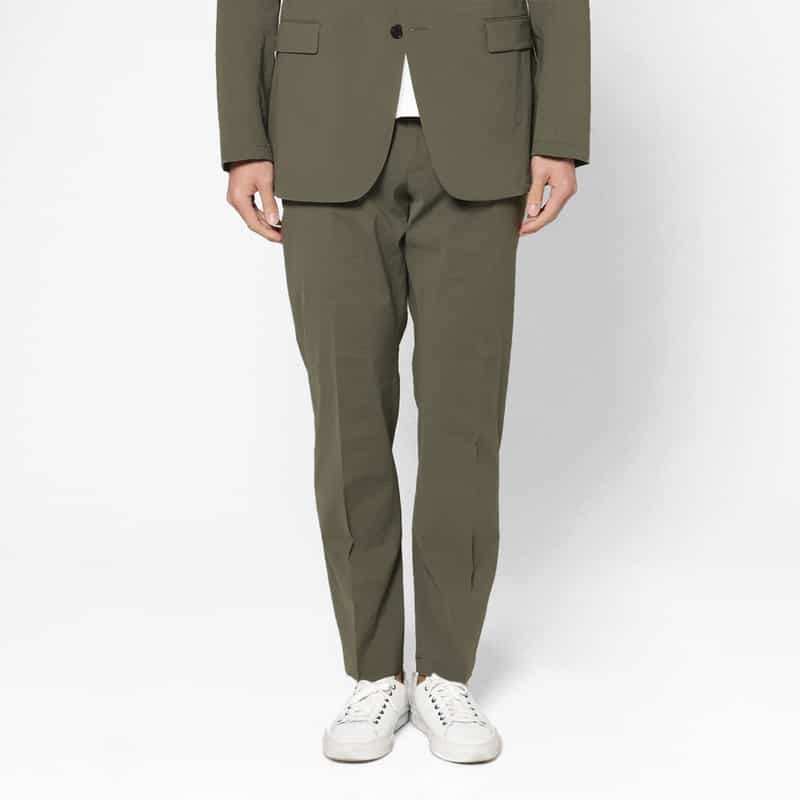 BARNEYS NEW YORK セットアップ ストレッチパンツ LIGHT GRAY