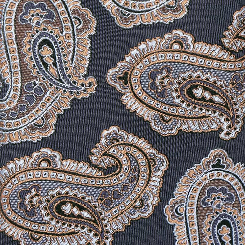 ATTO VANNUCCI FIRENZE ATTO VANNUCCI ＜アット ヴァンヌッチ＞ ペイズリー柄タイ NAVY