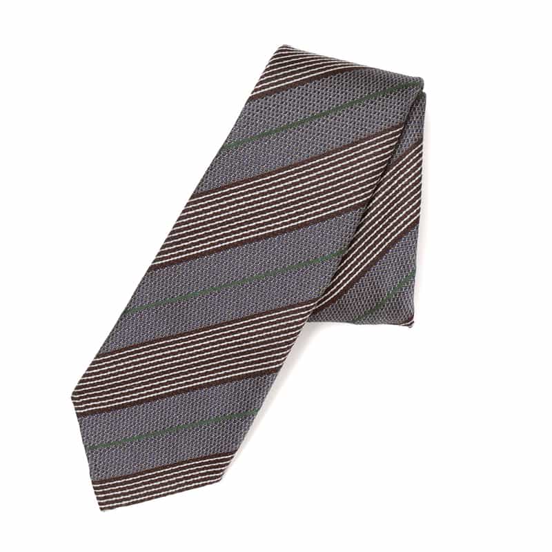 ATTO VANNUCCI ＜アット ヴァンヌッチ＞ ストライプ柄タイ