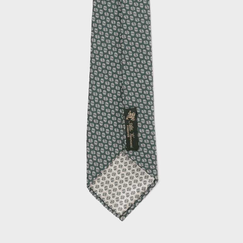 ATTO VANNUCCI FIRENZE ATTO VANNUCCI ＜アット ヴァンヌッチ＞ 小紋柄タイ GRAY