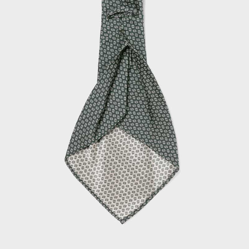 ATTO VANNUCCI FIRENZE ATTO VANNUCCI ＜アット ヴァンヌッチ＞ 小紋柄タイ GRAY