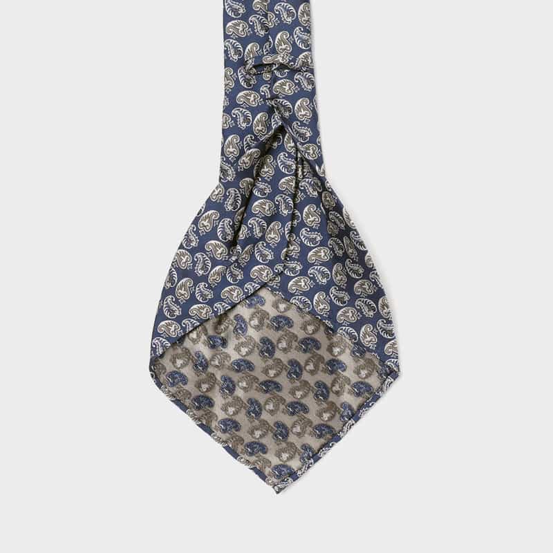 ATTO VANNUCCI FIRENZE ATTO VANNUCCI ＜アット ヴァンヌッチ＞ ペイズリー柄タイ NAVY