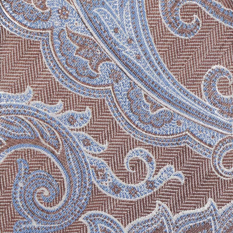 ATTO VANNUCCI FIRENZE ATTO VANNUCCI ＜アット ヴァンヌッチ＞ ペイズリー柄タイ GRAY