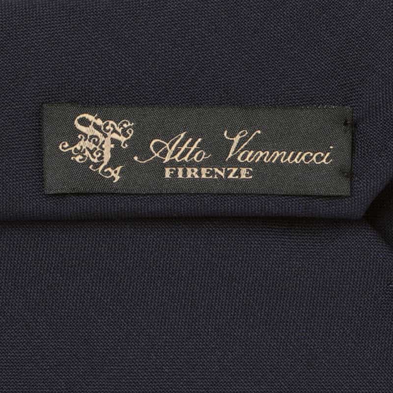 ATTO VANNUCCI FIRENZE ATTO VANNUCCI ＜アット ヴァンヌッチ＞ ソリッドタイ NAVY