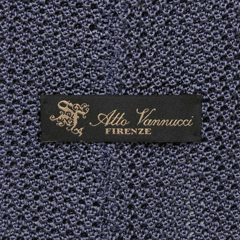 ATTO VANNUCCI FIRENZE ATTO VANNUCCI ＜アット ヴァンヌッチ＞ ニットタイ GRAY