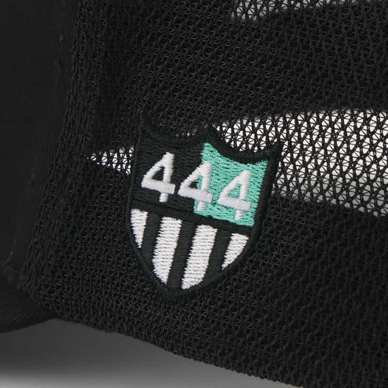 YOSHINORI KOTAKE DESIGN YOSHINORI KOTAKE DESIGN＜ヨシノリ コタケ デザイン＞ バーニーズ　ニューヨーク限定 ベースボールキャップ"444" BLACK