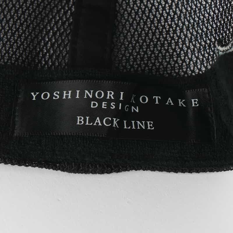 YOSHINORI KOTAKE DESIGN YOSHINORI KOTAKE DESIGN＜ヨシノリ コタケ デザイン＞ バーニーズ　ニューヨーク限定 ベースボールキャップ"444" BLACK
