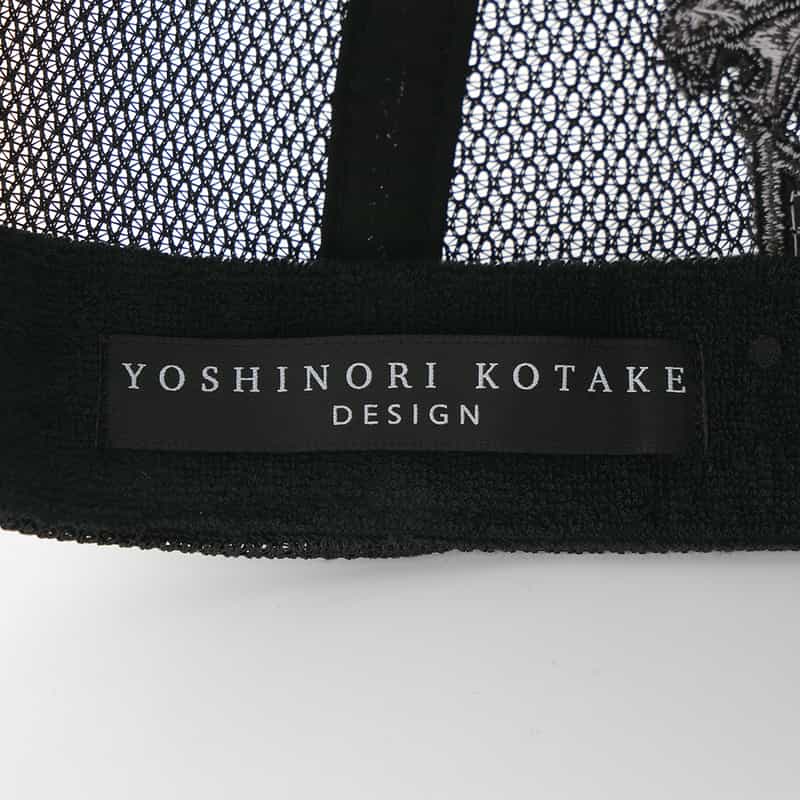 YOSHINORI KOTAKE DESIGN YOSHINORI KOTAKE DESIGN＜ヨシノリ コタケ デザイン＞ ベースボールキャップ BLACK