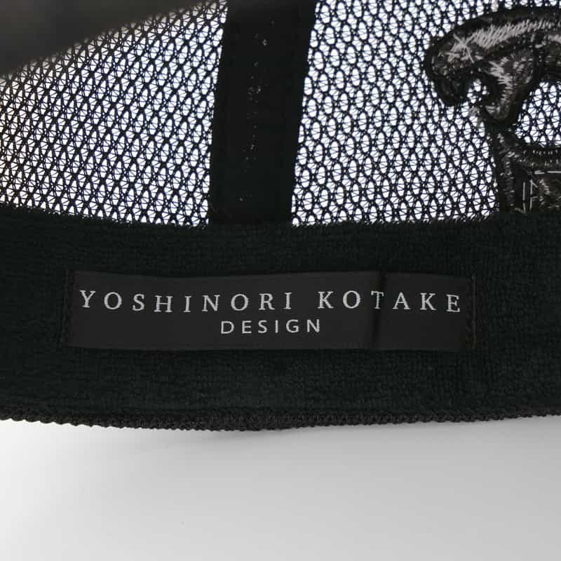 YOSHINORI KOTAKE DESIGN YOSHINORI KOTAKE DESIGN＜ヨシノリ コタケ デザイン＞ ベースボールキャップ BLACK