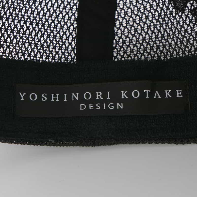 YOSHINORI KOTAKE DESIGN YOSHINORI KOTAKE DESIGN＜ヨシノリ コタケ デザイン＞ ベースボールキャップ BLACK