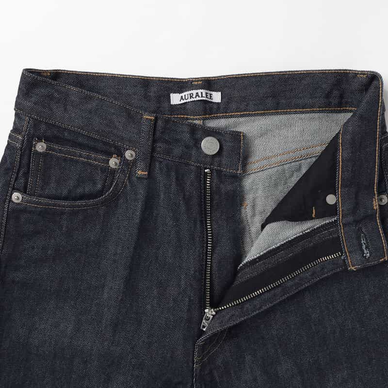 AURALEE AURALEE＜オーラリー＞ 5ポケットデニムパンツ NAVY