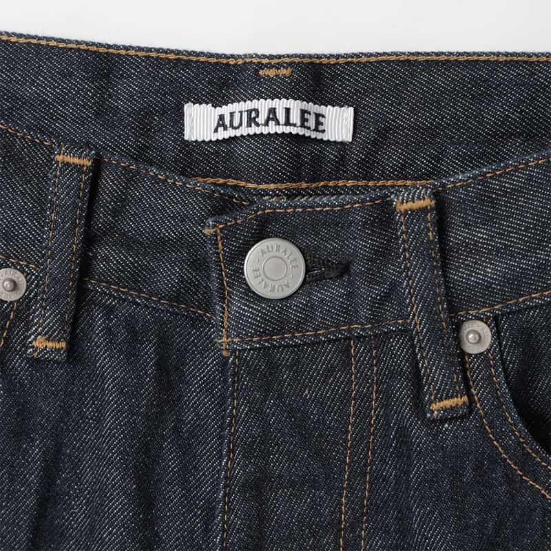 AURALEE AURALEE＜オーラリー＞ 5ポケットデニムパンツ NAVY