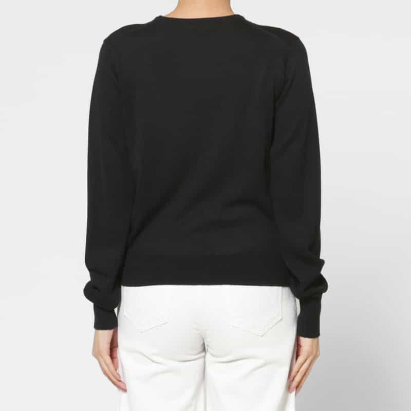 AURALEE AURALEE＜オーラリー＞ カシミヤ ニットカーディガン BLACK