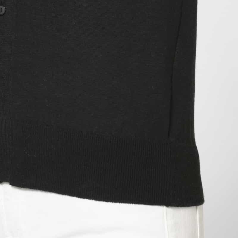 AURALEE AURALEE＜オーラリー＞ カシミヤ ニットカーディガン BLACK