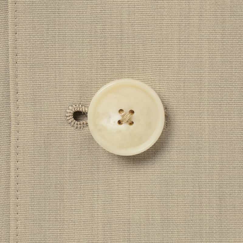 AURALEE AURALEE ＜オーラリー＞ ウールキャンバス素材 ベルテッドコート LIGHT GRAY