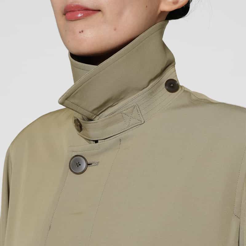 AURALEE AURALEE＜オーラリー＞ ウールギャバジンコート GREIGE