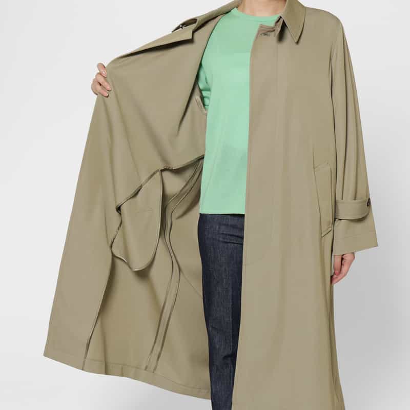 AURALEE AURALEE＜オーラリー＞ ウールギャバジンコート GREIGE