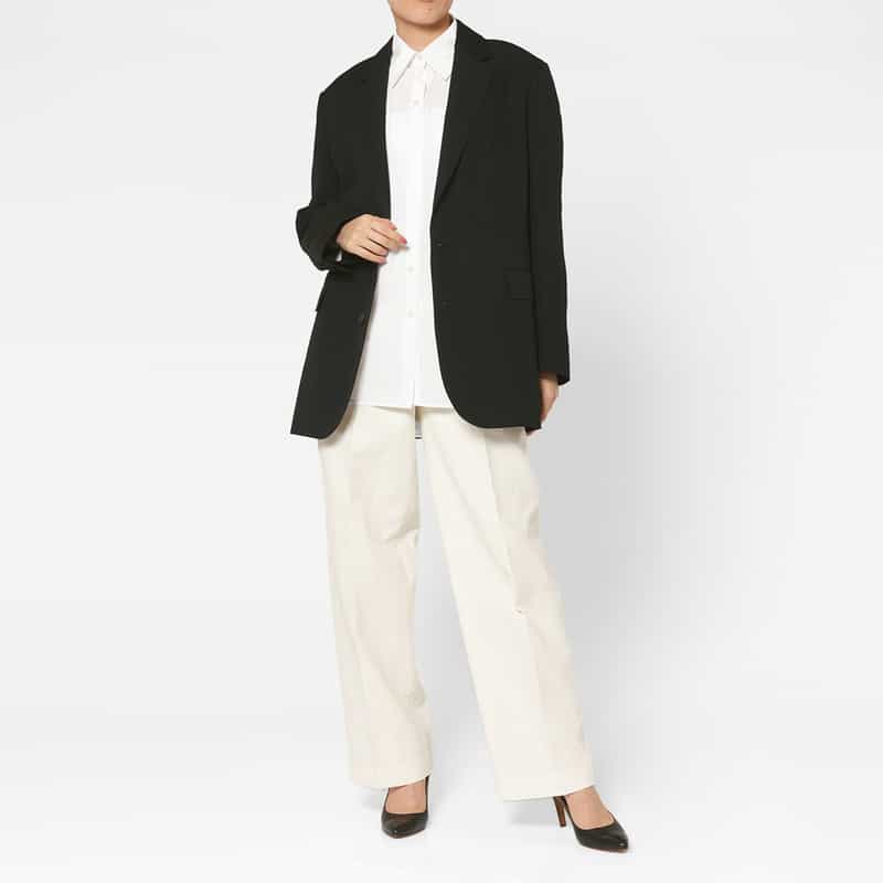 AURALEE AURALEE＜オーラリー＞ テーラードジャケット BLACK