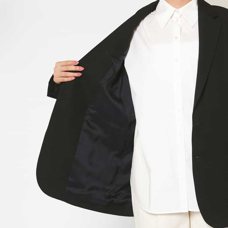 AURALEE AURALEE＜オーラリー＞ テーラードジャケット BLACK