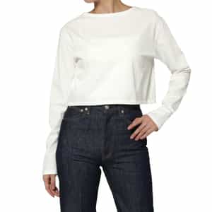 AURALEE＜オーラリー＞ コットン ボートネックカットソー