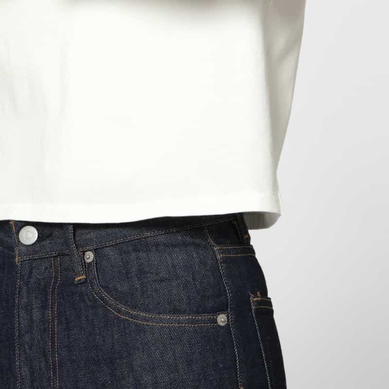 AURALEE AURALEE＜オーラリー＞ コットン ボートネックカットソー WHITE