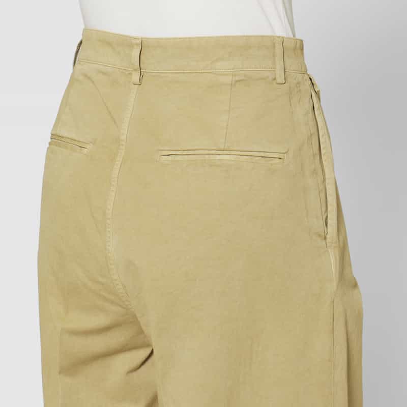 AURALEE AURALEE＜オーラリー＞ ワンタック ワイドチノパンツ BEIGE