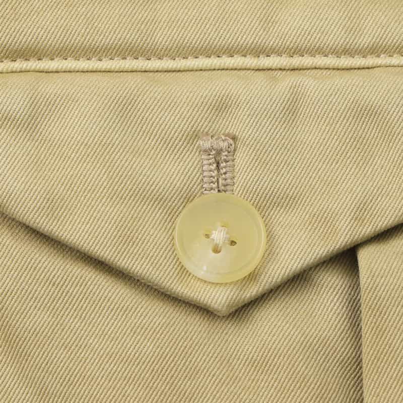 AURALEE AURALEE＜オーラリー＞ ワンタック ワイドチノパンツ BEIGE