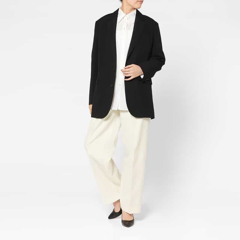 AURALEE AURALEE＜オーラリー＞ タック入りパンツ WHITE