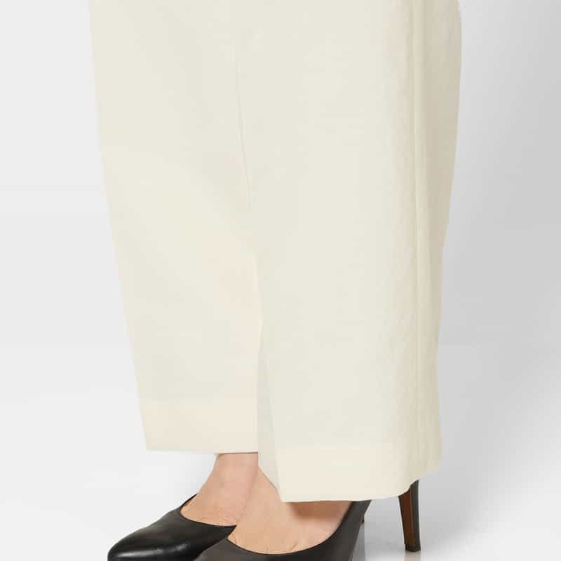 AURALEE AURALEE＜オーラリー＞ タック入りパンツ WHITE